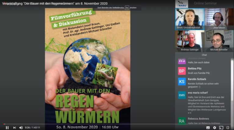 Der Bauer mit den Regenwürmern