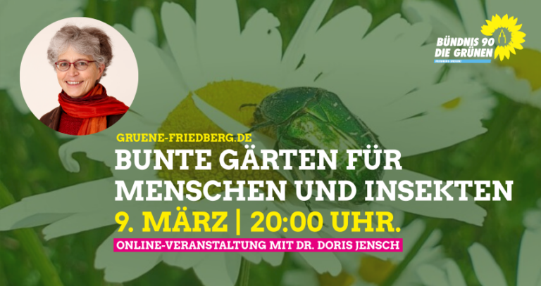 Bunte Gärten für Menschen und Insekten