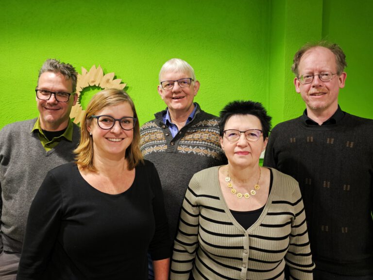 Gut aufgestellt für die kommenden Herausforderungen: Grüne erweitern ihren Fraktionsvorstand