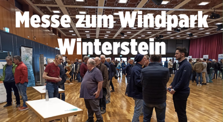 Windkraft auf dem Winterstein