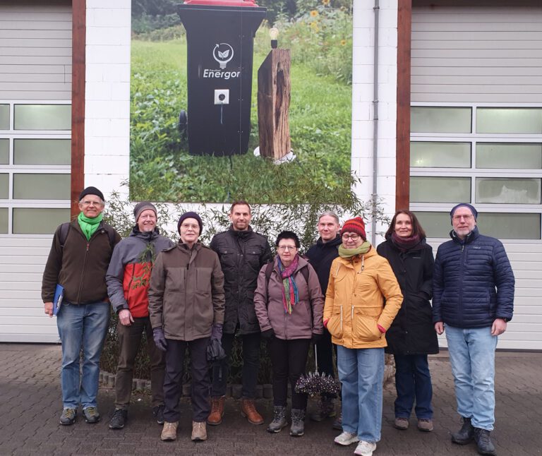 Grüne besuchen innovativen Bioenergie-Erzeuger energor in Ossenheim