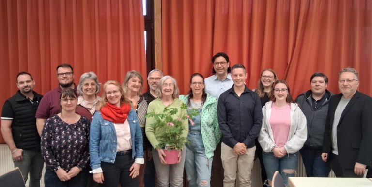 Ein besonderer Moment im Bauernheimer Ortsbeirat