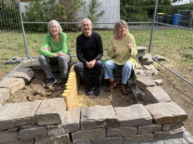 Fünf-Sterne-Hotel aus Sand für bedrohte Wildbienen